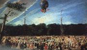 Balloon Ascent at Aranjuez Antonio  Carnicero